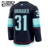 Lasten NHL Seattle Kraken Pelipaita Fanatics Premium Philipp Grubauer Koti 2024-25 Navy